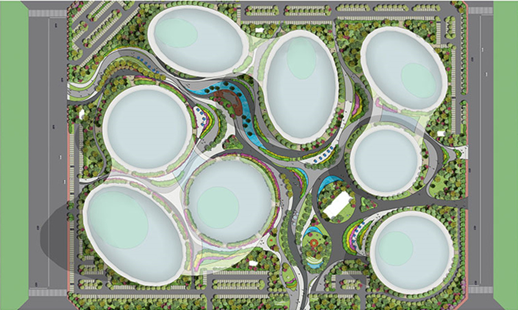 领焕设计签约新都区国际商业广场景观设计项目