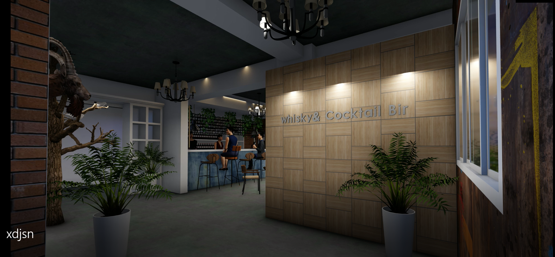 工业风餐饮设计